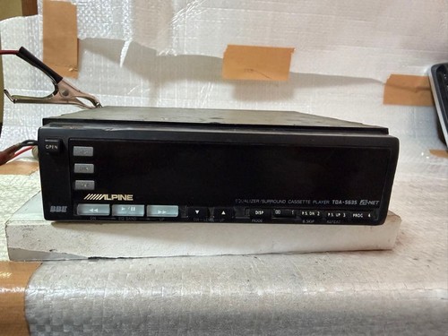 Alpine tda 5635 cassette deck - alpine,