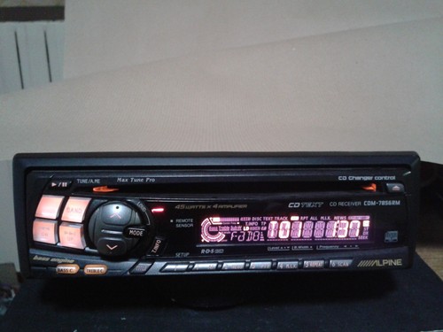 Alpine cdm 7856rm radio - alpine, cd