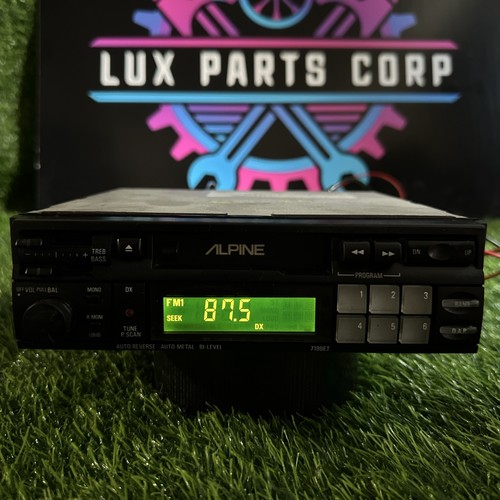 Alpine autoradio stereo fm - alpine,