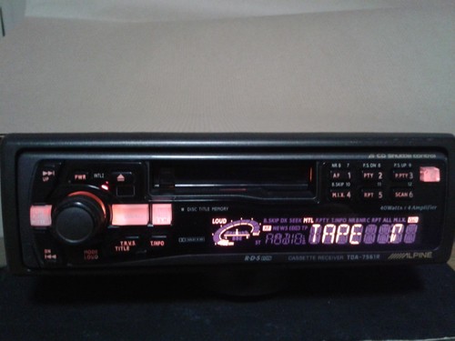 Vintage alpine tda 7561r - alpine, tda-7561r