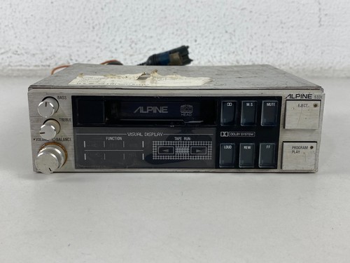 Autoradio cassetta alpine - autoradio,