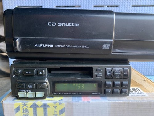 Alpine 7523j cassette deck - alpine,
