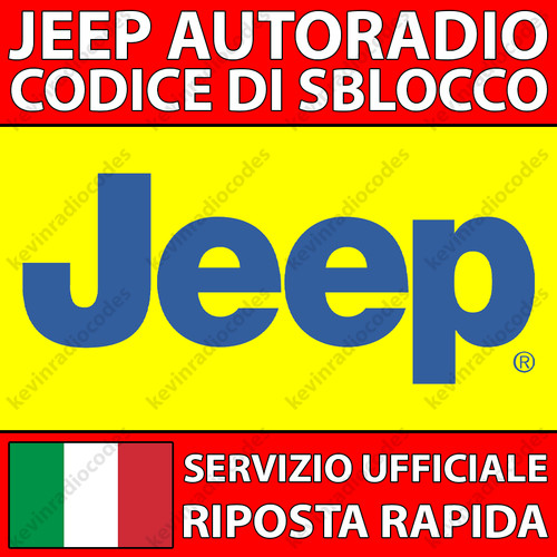 Jeep radio codice di - radio,