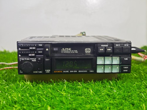 Alpine 7280j autoradio - alpine, vintage