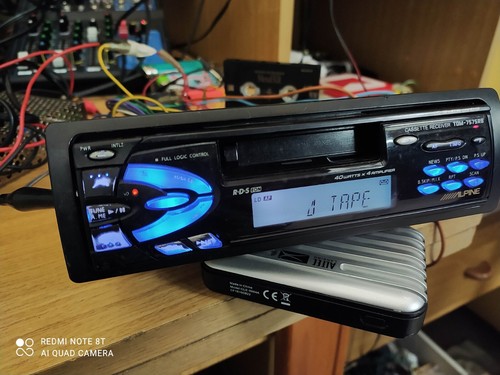 Autoradio cassette alpine - autoradio, a