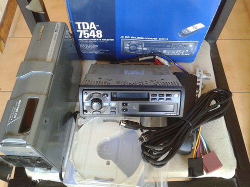 Vintage alpine tda 7548 radio - alpine,