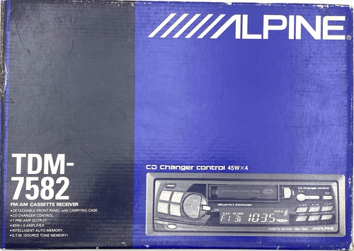 Alpine tdm 7582 autoradio - alpine, tdm-7582