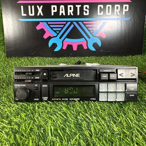 Alpine car audio stereo fm - alpine, am/fm